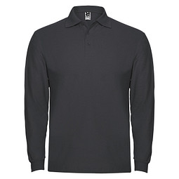 Estrella Langarm Poloshirt für Herren, Dark Lead, 2XL