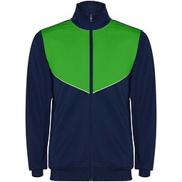 Evans Trainingsanzug für Kinder, Navy Blue/farngrün, 10