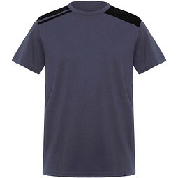 Expedition Kurzärmeliges T-Shirt für Herren, 160 g/m2, blei/schwarz, 2XL