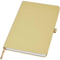Fabianna Hardcover Notizbuch aus Crush-Papier, olive
