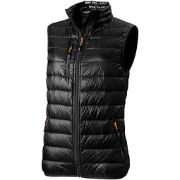 ELEVATE Damen Daunen Weste Bodywarmer Fairview, schwarz, M