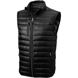 ELEVATE Herren Daunen Weste Bodywarmer Fairview, schwarz, XL