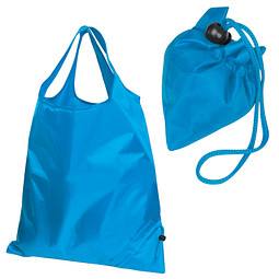 Faltbare Einkaufstasche Edge, hellblau