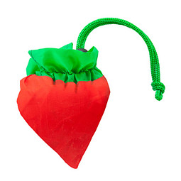 Faltbare Einkaufstasche FruitBag, Erdbeer