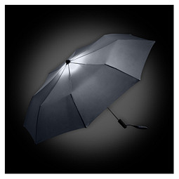 FARE® Oversize-Taschenschirm Skylight, grau