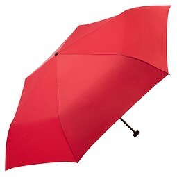FARE® Ultra-Leicht Mini-Taschenschirm, Nur 95g, rot