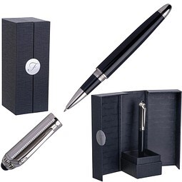 Ferraghini Rollerball Schreibgerät AUDREY, schwarz