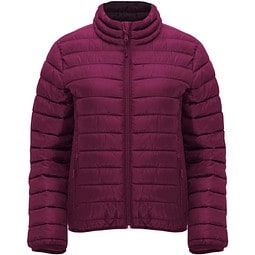 Finland isolierte Jacke für Damen, pflaumenrot, L