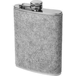 Flachmann Feltic, grau