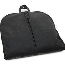 FONTAINE. Kleidersack aus Non-Woven (70 g/m²), Schwarz