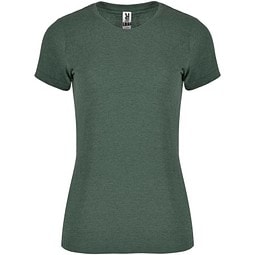 Fox T-Shirt für Damen, Heather Bottle Green, L