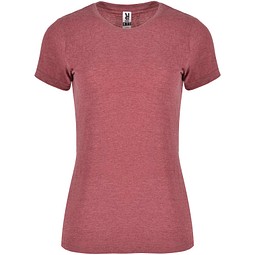 Fox T-Shirt für Damen, Heather Garnet, XL