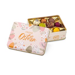 Frohe Ostern - Pralinendose mit 125 g