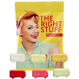 Fruchtgummi Bus 10 g, Bus