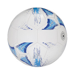 Fußball KICK AROUND,blau, weiß