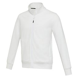 Galena Sweatjacke aus recyceltem Material Unisex, weiss, L