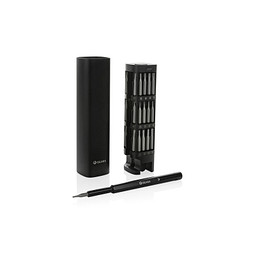 Gear X 56-tlg. Präzisions-Bit-Set aus RCS recyc. Aluminium, schwarz