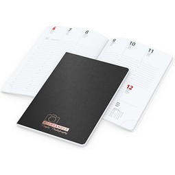 Geiger-Notes Buchkalender Prestige-Flexx Bestseller, schwarz inkl. Kupferprägung