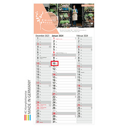 Geiger-Notes Wandplaner Spectrum 3 Bestseller, inkl. Druck, hellgrau