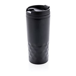 XD COLLECTION Geometrischer Becher, 300 ml, schwarz