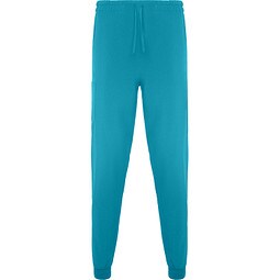 Gerade lange Unisex-Hose Fiber, S, blue danube