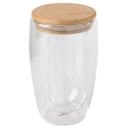 Glas Bamboo Art, 450 ml, transparent