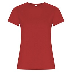 Golden T-Shirt für Damen, rot, 2XL