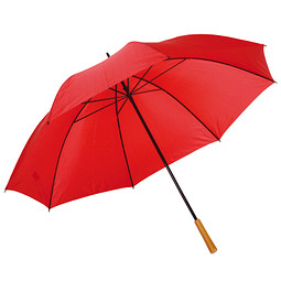 Golfschirm Raindrops, rot