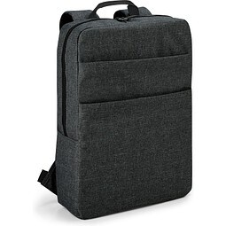 GRAPHS BPACK. Laptop Rucksack aus 600D Polyester mit gefüttertem 15'6", Dunkelgrau