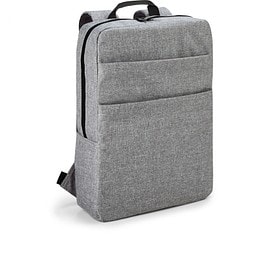 GRAPHS BPACK. Laptop Rucksack aus 600D Polyester mit gefüttertem 15'6", Hellgrau