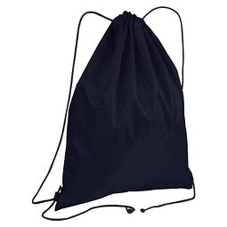 Gymbag aus recyceltem Polyester , dunkelblau