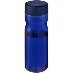 H2O Active® Base Tritan™ 650-ml-Sportflasche mit Drehdeckel, blau/blau