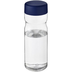 H2O Active® Base Tritan™ 650-ml-Sportflasche mit Drehdeckel, transparentklar/blau