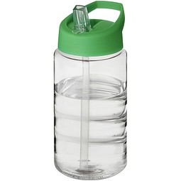 H2O Active® Bop 500 ml Sportflasche mit Ausgussdeckel, transparent/grün