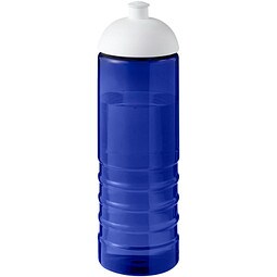H2O Active® Eco Treble 750 ml Sportflasche mit Stülpdeckel, blau, weiß