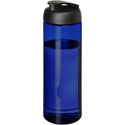 H2O Active® Eco Vibe 850 ml Sportflasche mit Klappdeckel, blau, schwarz