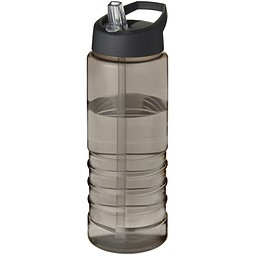 H2O Active® Treble 750 ml Sportflasche mit Ausgussdeckel, charcoal