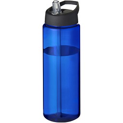 H2O Active® Vibe 850 ml Sportflasche mit Ausgussdeckel, blau/schwarz