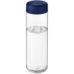 H2O Active® Vibe 850 ml Sportflasche mit Drehdeckel, transparent/blau