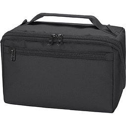HALFAR® Reißverschluss-Tasche BOX, schwarz