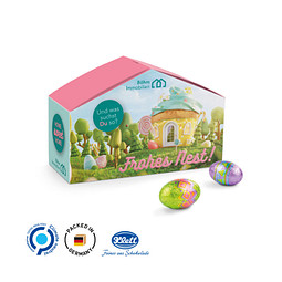 3D-Präsent Haus, Klett Ostereier, inkl. Druck