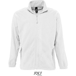 Herren Fleecejacke North, S, White