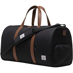 Herschel Novel recycelte Reisetasche 43 L, schwarz