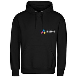 MALFINI Hoodie unisex Cloud, L, schwarz