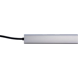 HUBERT 6-in-1 Hub, silber