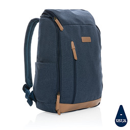 Impact AWARE™ 16 oz. rCanvas 15 Zoll Laptop-Rucksack, blau