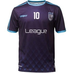 Individuell gestaltbares Fußballtrikot inklusive Shorts, Herren, XXL, bunt