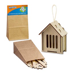 Insektenhäuschen, Weihnachten, 1-seit. Druck