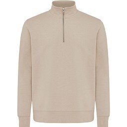 IQONIQ Elgon Quarter-Zip-Sweater, desert, L