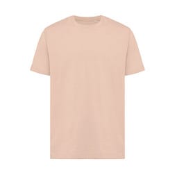 Iqoniq Kakadu relaxed T-Shirt aus recycelter Baumwolle, peach nectar, M
